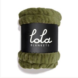 Lola Blanket - Retro Green